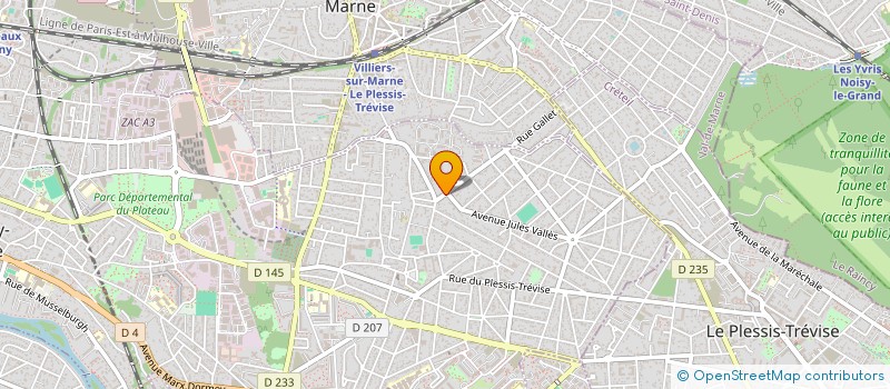 localisation de l'entreprise MONSIEUR MANUEL RODRIGUES à CHAMPIGNY-SUR-MARNE