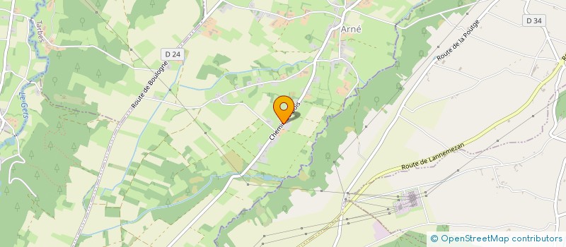 localisation de l'entreprise MONSIEUR MANUEL RODRIGUES  ARNE