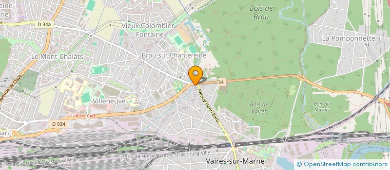 localisation de l'entreprise MONSIEUR MANUEL RODRIGUES DOMINGUES  BROU-SUR-CHANTEREINE