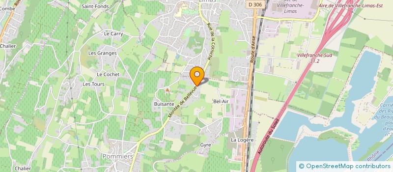 localisation de l'entreprise MONSIEUR MANUEL RODRIGUEZ  POMMIERS