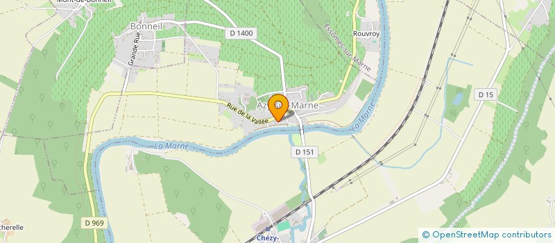 localisation de l'entreprise MONSIEUR MANUEL RODRIGUEZ  AZY-SUR-MARNE