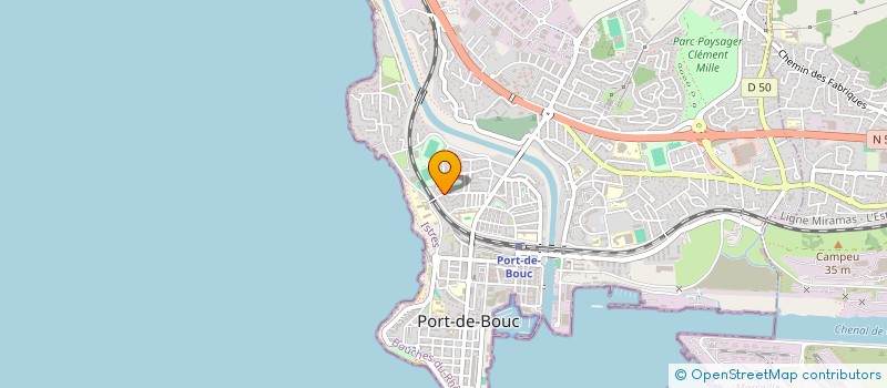 localisation de l'entreprise MONSIEUR MANUEL RODRIGUEZ  PORT-DE-BOUC