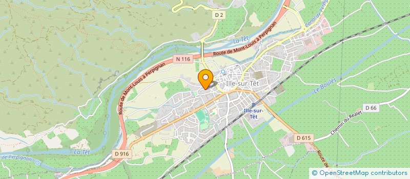localisation de l'entreprise MONSIEUR MANUEL ROMERO à ILLE-SUR-TET