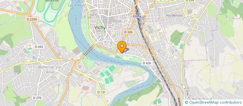 localisation de l'entreprise MONSIEUR MANUEL ROPERO à VICHY