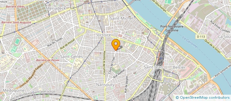 localisation de l'entreprise MONSIEUR MANUEL ROSA DOS SANTOS à BORDEAUX