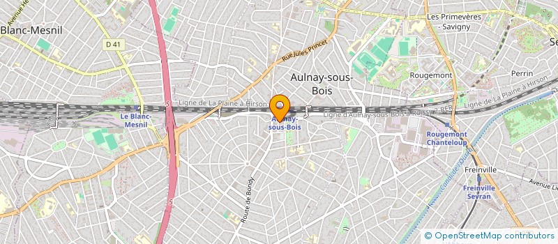 localisation de l'entreprise MONSIEUR MANUEL ROSSI à AULNAY-SOUS-BOIS