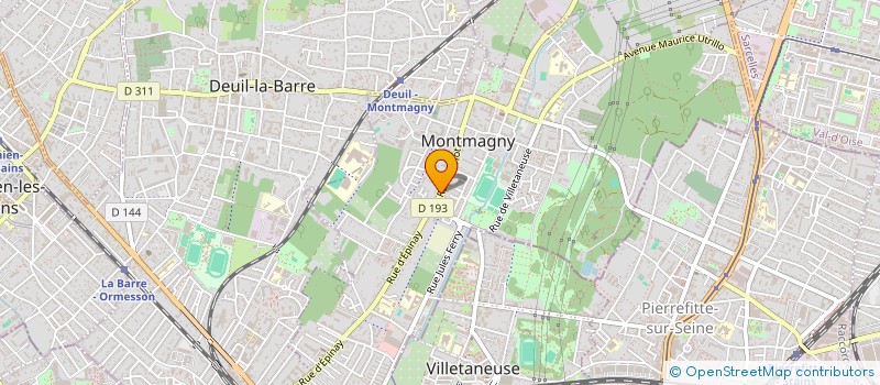 localisation de l'entreprise MONSIEUR MANUEL ROUCO VILLARREAL  MONTMAGNY