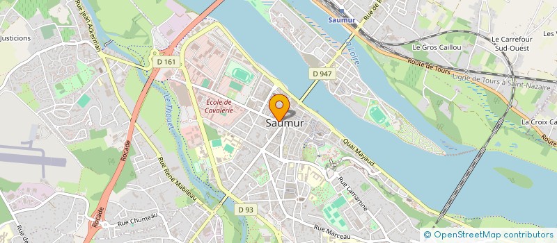 localisation de l'entreprise MONSIEUR MANUEL RUBIO  SAUMUR