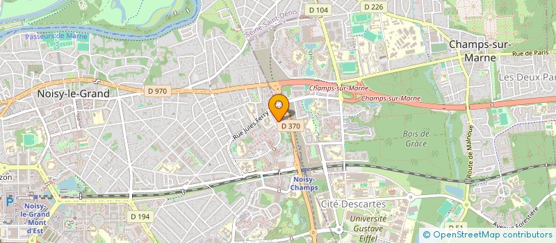 localisation de l'entreprise MONSIEUR MANUEL RUIZ GARCIA à NOISY-LE-GRAND