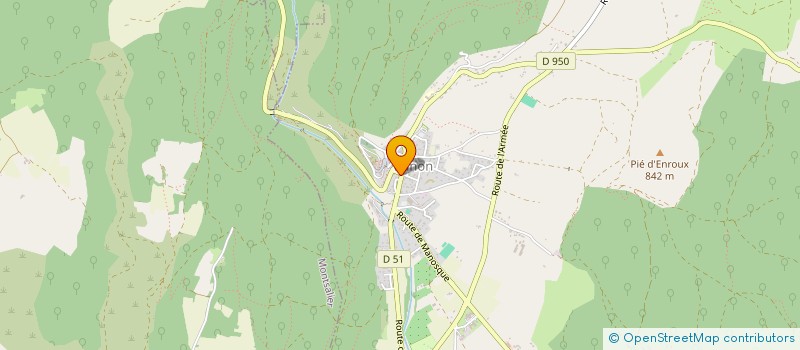 localisation de l'entreprise MONSIEUR MANUEL SALORT  BANON