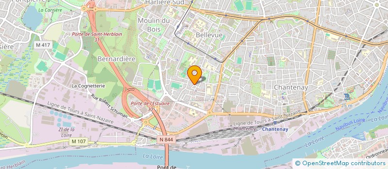 localisation de l'entreprise MONSIEUR MANUEL SAMZUN à NANTES