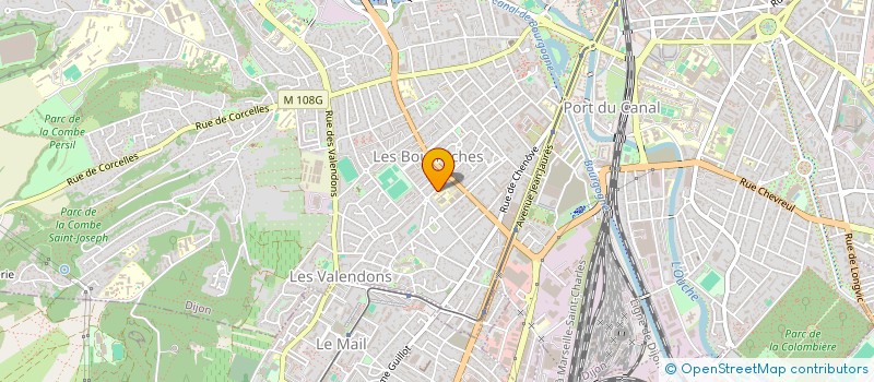 localisation de l'entreprise MONSIEUR MANUEL SANCHEZ à DIJON