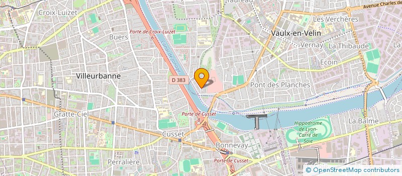 localisation de l'entreprise MONSIEUR MANUEL SANCHEZ à VAULX-EN-VELIN