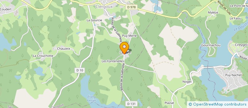 localisation de l'entreprise MONSIEUR MANUEL SANCHEZ-RUBIO à MARCILLAC-LA-CROISILLE