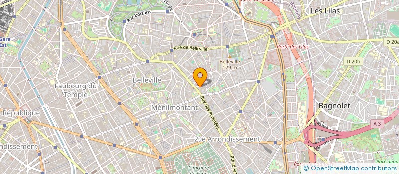 localisation de l'entreprise MONSIEUR MANUEL SANDOVAL ARABLLO  PARIS