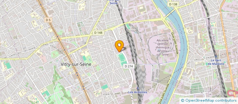 localisation de l'entreprise MONSIEUR MANUEL SERGIO RIBEIRO LOPES à VITRY-SUR-SEINE