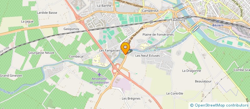 localisation de l'entreprise MONSIEUR MANUEL SERRANO à BEZIERS