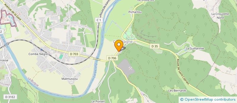 localisation de l'entreprise MONSIEUR MANUEL SILLIAU  CAMPAGNE