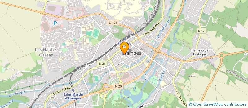localisation de l'entreprise MONSIEUR MANUEL SIMIONECK à ETAMPES
