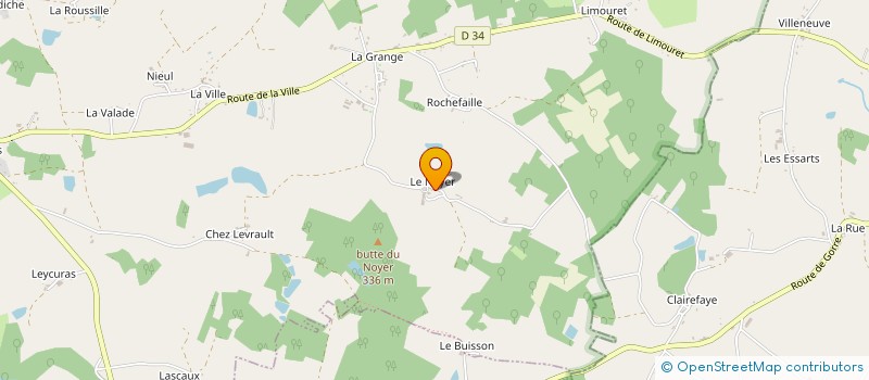 localisation de l'entreprise MONSIEUR MANUEL SOARES DOS REIS  SAINT-LAURENT-SUR-GORRE