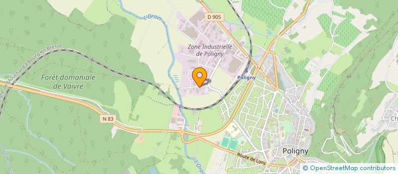 localisation de l'entreprise MONSIEUR MANUEL SOARES GONCALVES à POLIGNY
