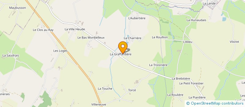 localisation de l'entreprise MONSIEUR MANUEL SOUBELET  LUITRE-DOMPIERRE