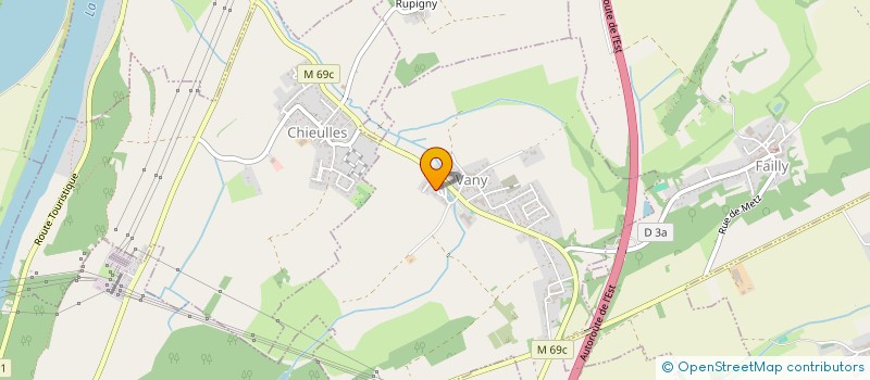 localisation de l'entreprise MONSIEUR MANUEL SOULAT  VANY