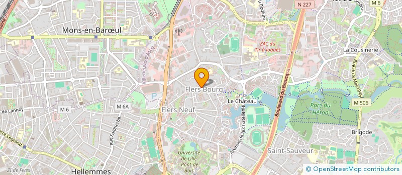 localisation de l'entreprise MONSIEUR MANUEL STIEVENARD  VILLENEUVE-D'ASCQ