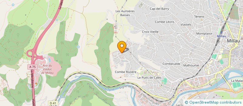 localisation de l'entreprise MONSIEUR MANUEL TECEDEIRO PEREIRA à MILLAU