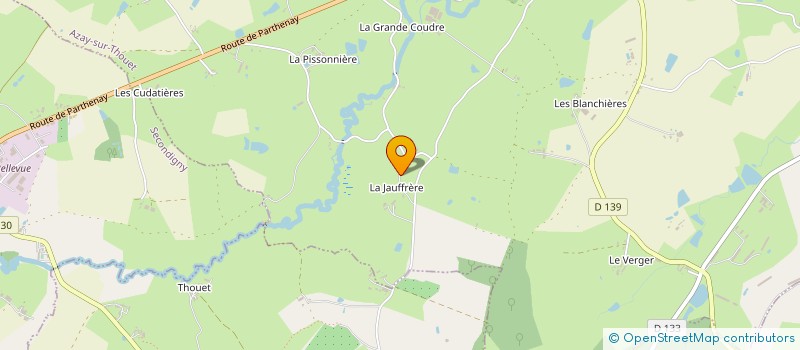 localisation de l'entreprise MONSIEUR MANUEL TEIXEIRA à AZAY-SUR-THOUET
