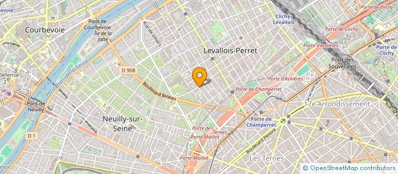 localisation de l'entreprise MONSIEUR MANUEL TEIXEIRA DA SILVA à LEVALLOIS-PERRET