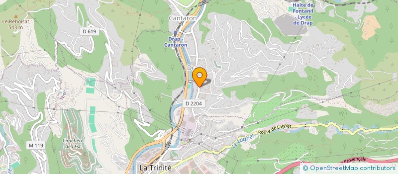 localisation de l'entreprise MONSIEUR MANUEL TERRES  DRAP