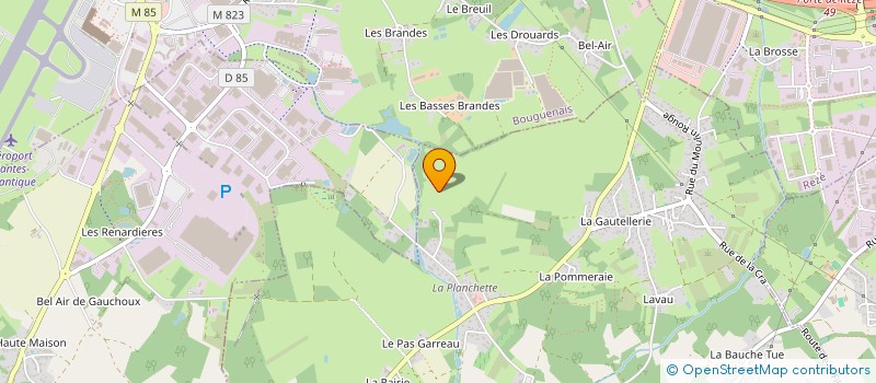 localisation de l'entreprise MONSIEUR MANUEL TERRIEN  PONT-SAINT-MARTIN