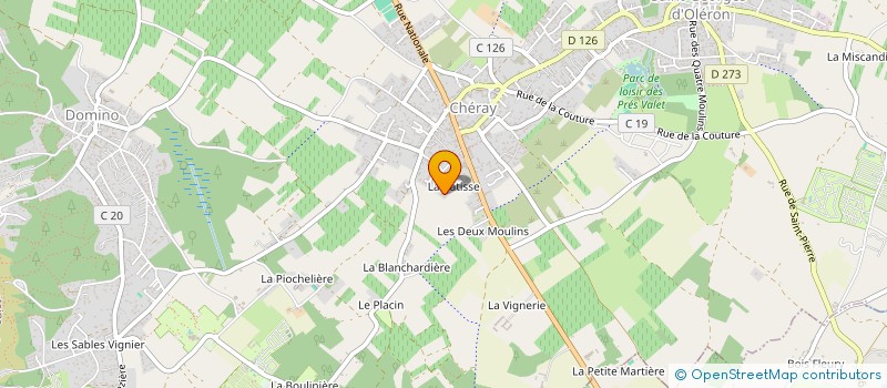 localisation de l'entreprise MONSIEUR MANUEL TESSIER à SAINT-GEORGES-D'OLERON