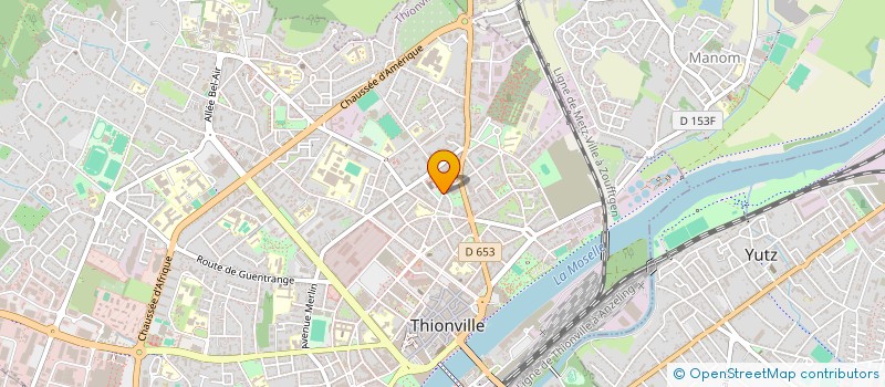 localisation de l'entreprise MONSIEUR MANUEL TESTONI à THIONVILLE