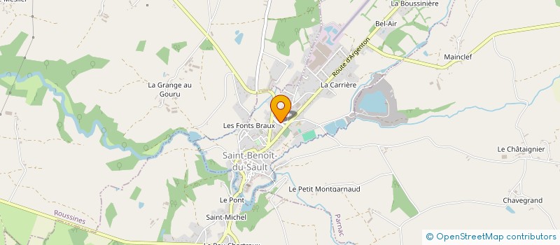 localisation de l'entreprise MONSIEUR MANUEL THERAULAZ à PARNAC