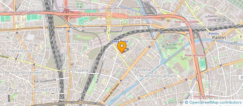 localisation de l'entreprise MONSIEUR MANUEL THOMIAS  PARIS