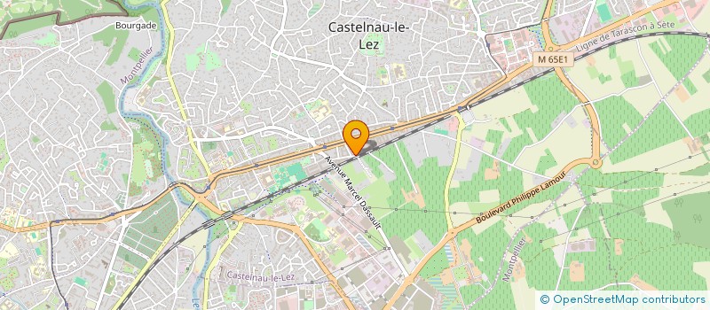 localisation de l'entreprise MONSIEUR MANUEL VALENTIN à CASTELNAU-LE-LEZ