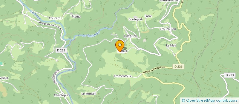 localisation de l'entreprise MONSIEUR MANUEL VAN THIENEN  LAFARRE