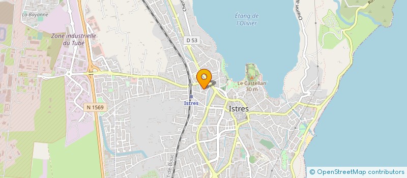 localisation de l'entreprise MONSIEUR MANUEL VASSEUR  ISTRES