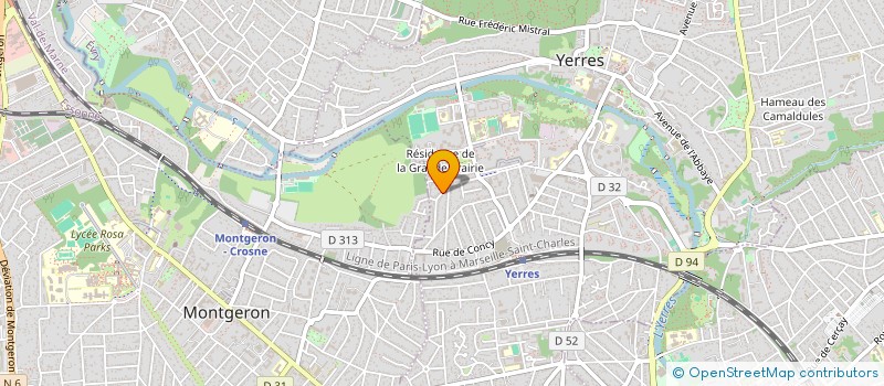 localisation de l'entreprise MONSIEUR MANUEL VAZ MEIREIS  YERRES