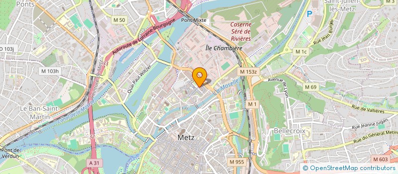 localisation de l'entreprise MONSIEUR MANUEL VAZQUEZ MORALES  METZ