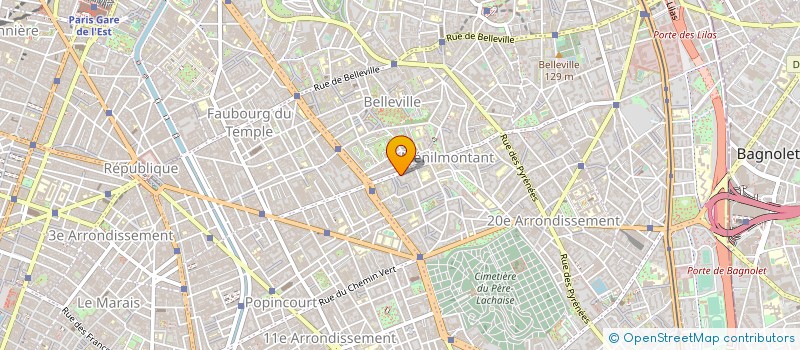 localisation de l'entreprise MONSIEUR MANUEL VEIGA DEL OLMO  PARIS