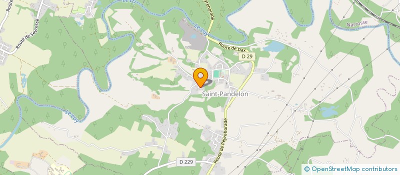 localisation de l'entreprise MONSIEUR MANUEL VELOSO  SAINT-PANDELON