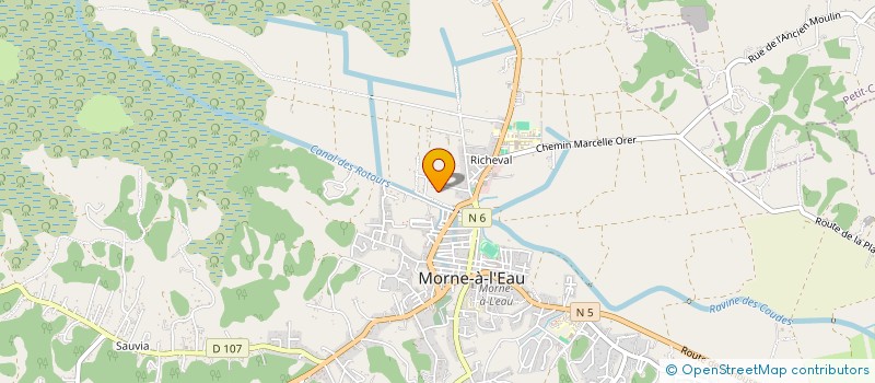 localisation de l'entreprise MONSIEUR MANUEL VERGER à MORNE A L EAU