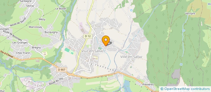 localisation de l'entreprise MONSIEUR MANUEL VICENTE  VIUZ-EN-SALLAZ