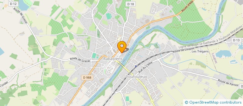 localisation de l'entreprise MONSIEUR MANUEL VICENTE  RABASTENS