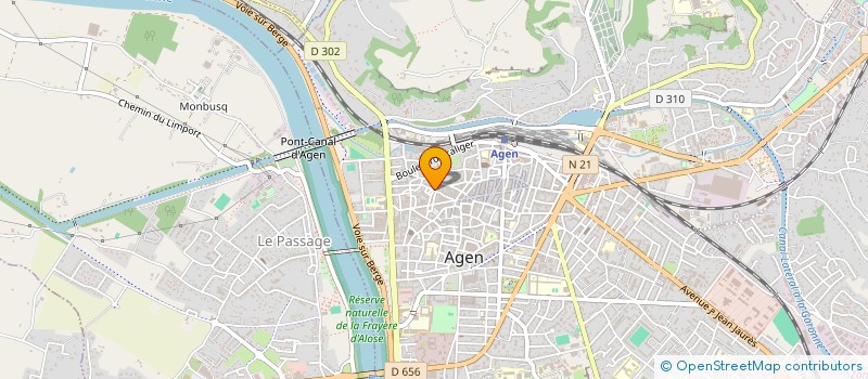 localisation de l'entreprise MONSIEUR MANUEL VICTORIA  AGEN