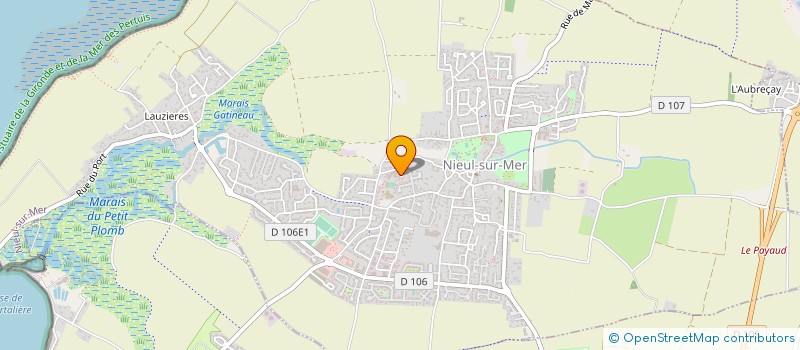 localisation de l'entreprise MONSIEUR MANUEL VIDAL TONSIC  NIEUL-SUR-MER