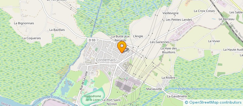 localisation de l'entreprise MONSIEUR MANUEL VIEIRA SOARES  CORDEMAIS